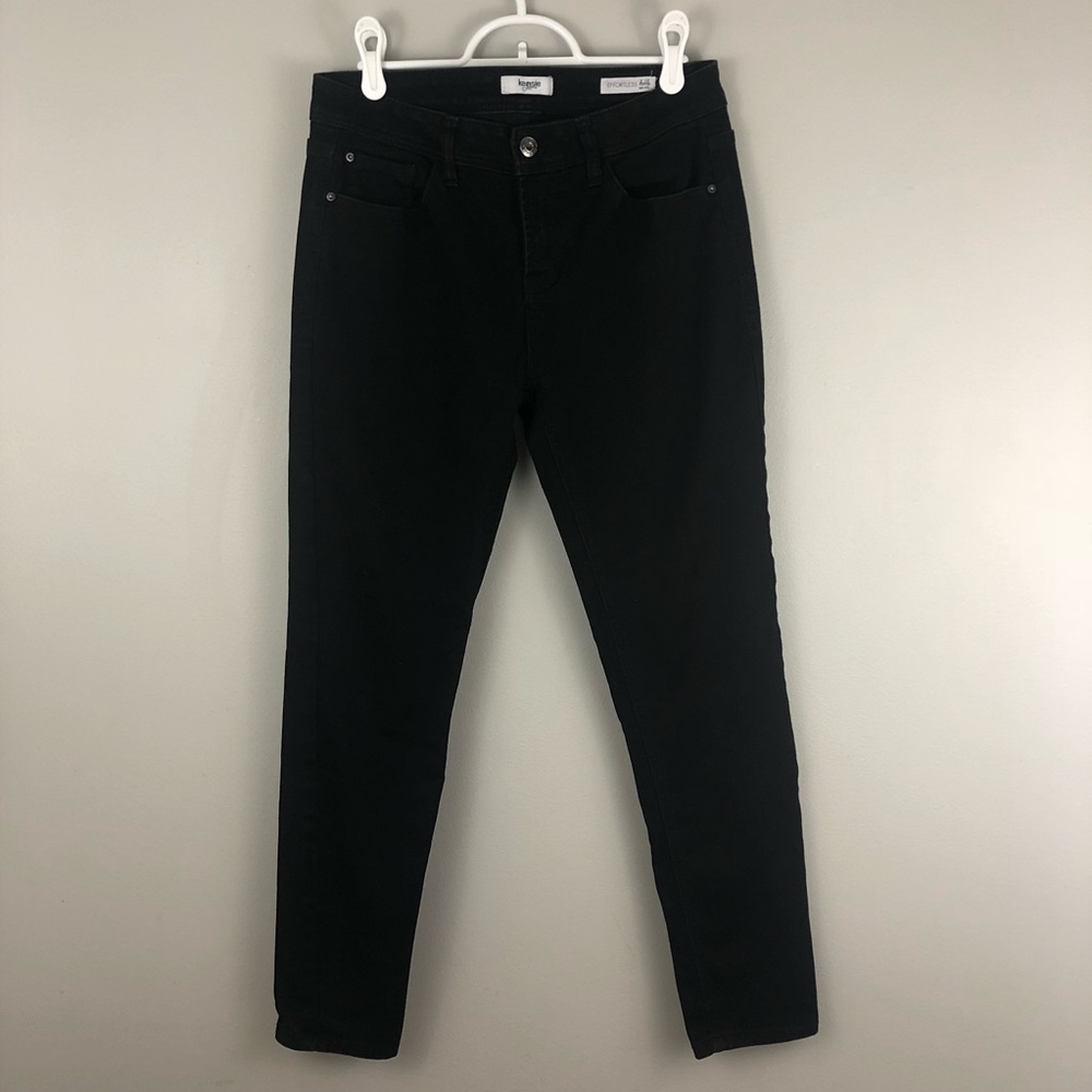 Kensie Effortless Ankle Mid Rise Black 6/28